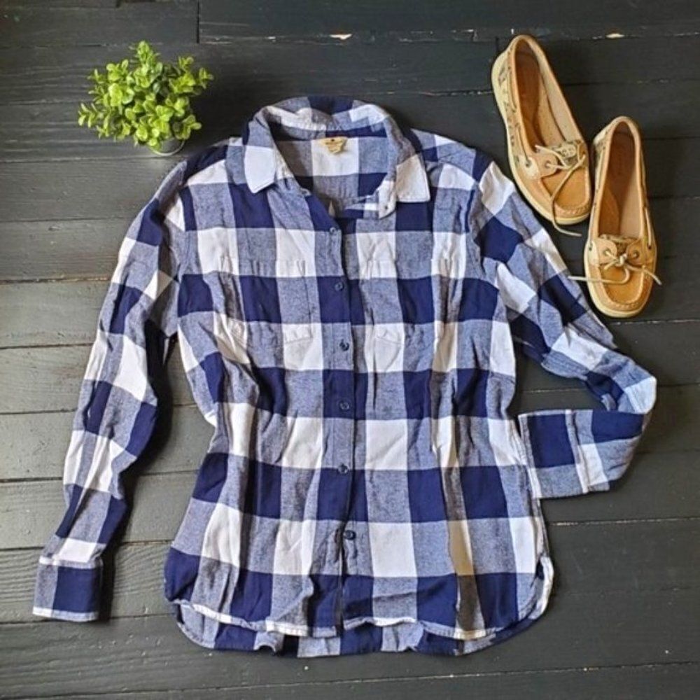 Woolrich Plaid Shirt 100% cotton
